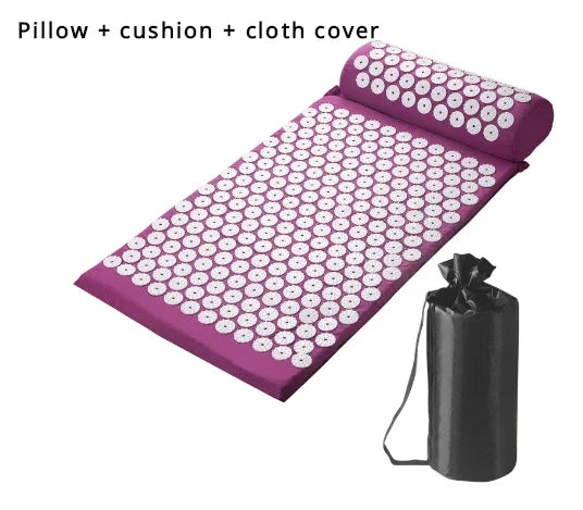 Acupressure Massage Mat and Pillow Set for Pain Relief - 25