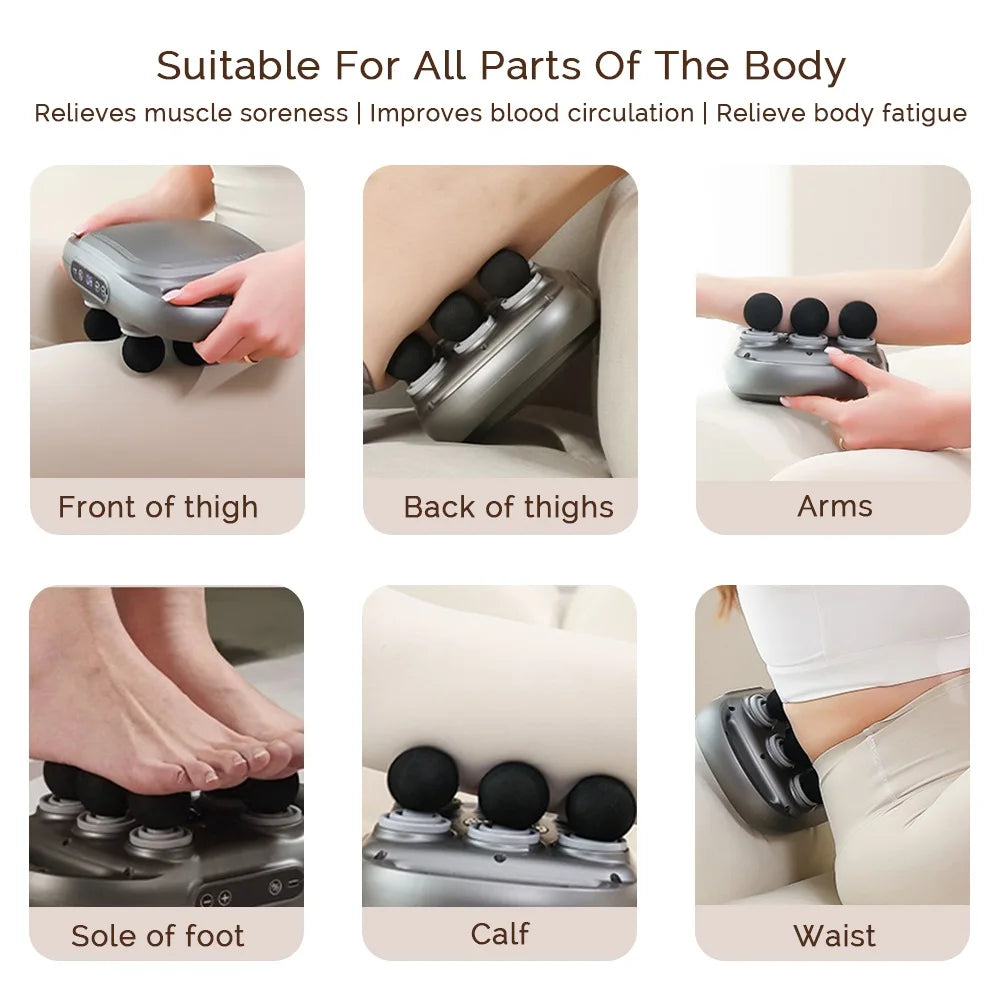 Portable Deep Tissue Percussion Massage Gun for Muscle Recovery - 17