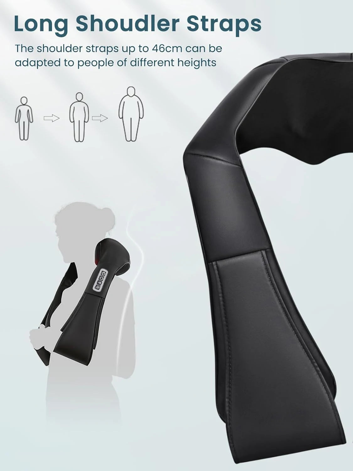 Heated Shiatsu Neck and Shoulder Massager - 10