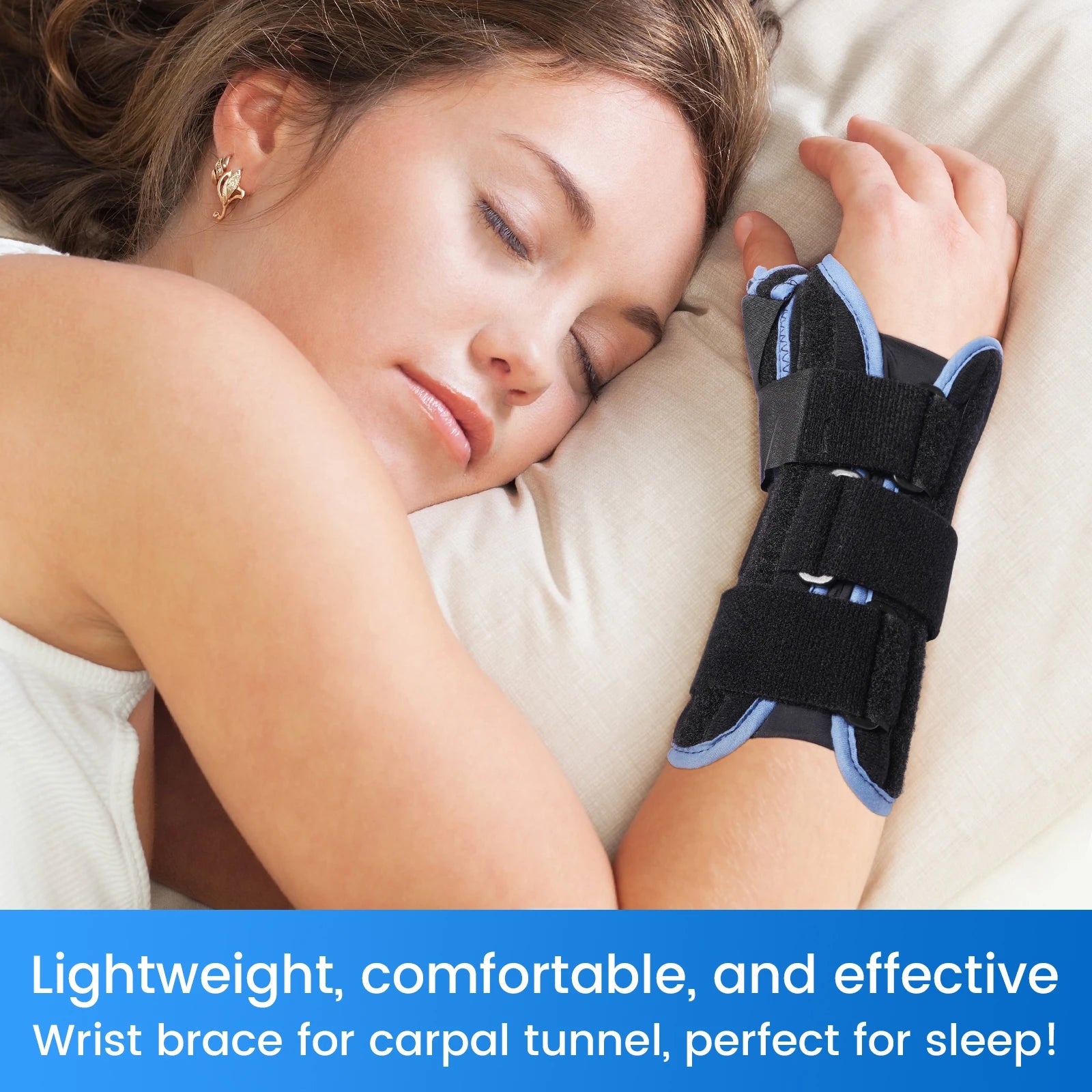 Adjustable Wrist and Thumb Support Splint for Pain Relief - 2