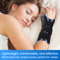 Adjustable Wrist and Thumb Support Splint for Pain Relief