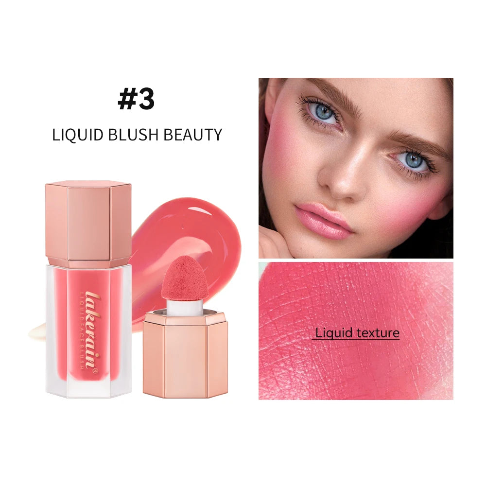 Long-Lasting Waterproof Liquid Matte Blush - 19