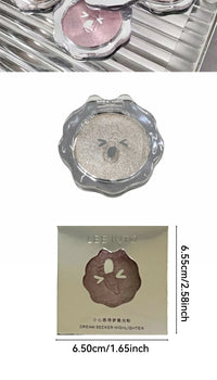 3D Shimmer Highlighter Powder for Radiant Glow