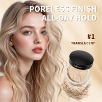 Translucent Loose Setting Powder for Flawless Matte Finish