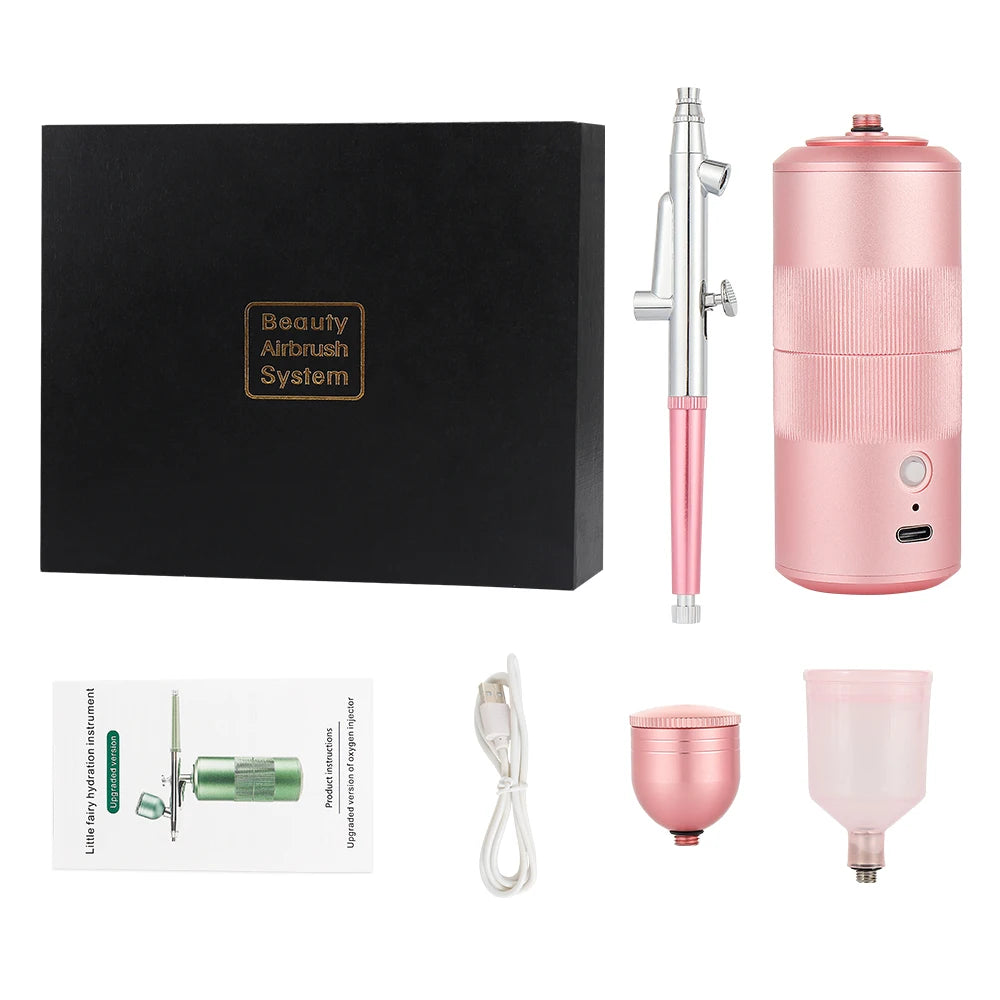 Portable Mini Airbrush Kit for Nail Art and Makeup - 79
