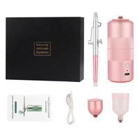 Portable Mini Airbrush Kit for Nail Art and Makeup
