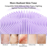 Sonic Electric Facial Cleansing & Anti-Aging Massage Brush