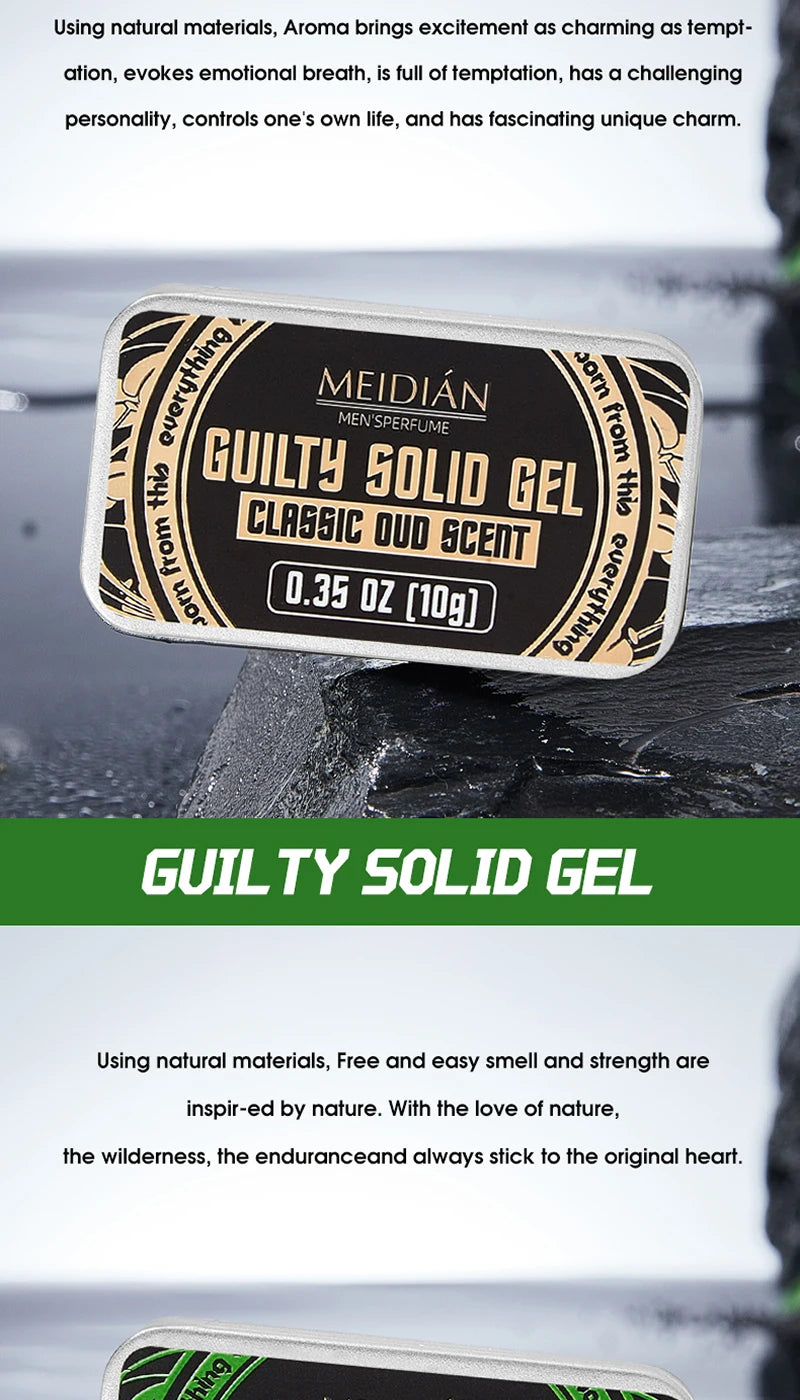 Portable Solid Cologne Perfume Set for Men - 17