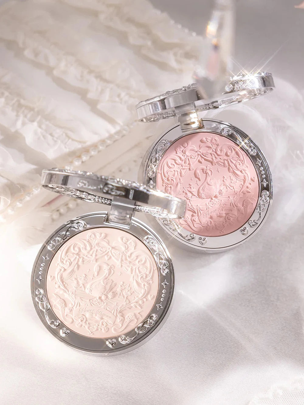 Embossed Matte Finish Powder Blush for Long-Lasting Natural Glow - 7