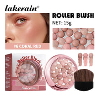 Long-Lasting Shimmering Pearl Blush Powder Beads