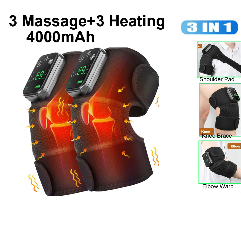 Heated Vibration Knee and Joint Massager - 49