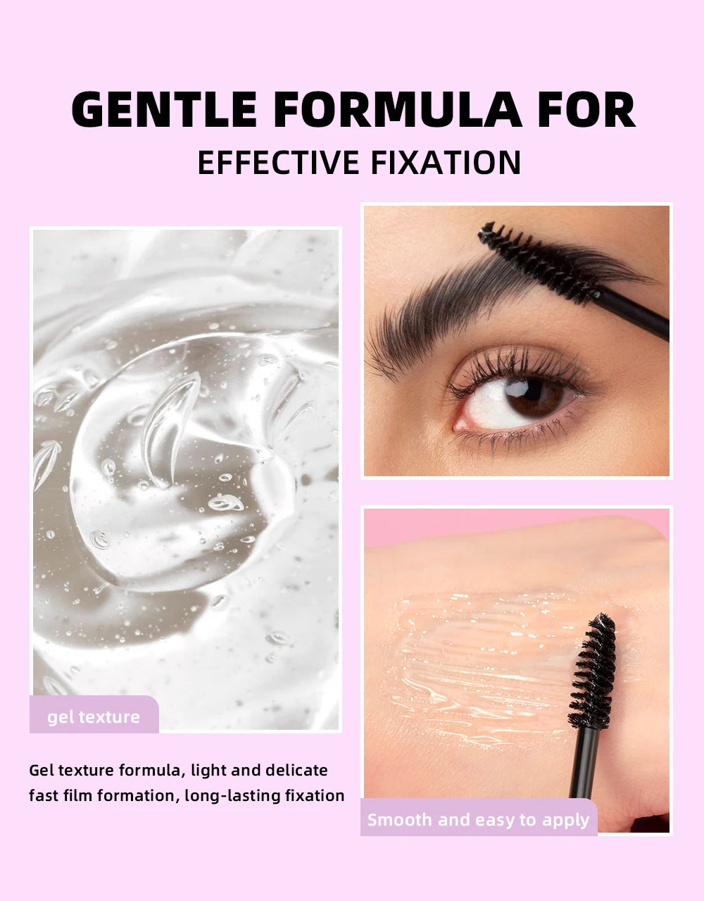 Long-Lasting Transparent Eyebrow Styling Gel - 11