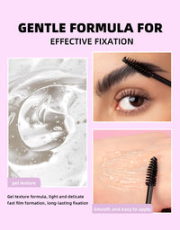 Long-Lasting Transparent Eyebrow Styling Gel