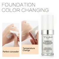 Color-Changing Liquid Foundation for Flawless Skin