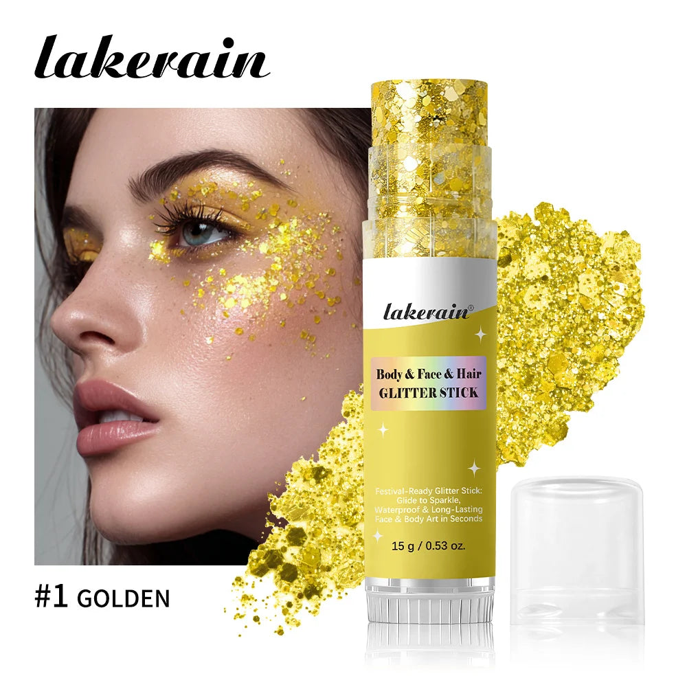 Waterproof Shimmer Glitter Glow Stick for Face and Body - 26