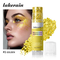 Waterproof Shimmer Glitter Glow Stick for Face and Body