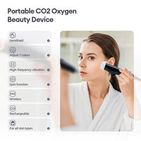 Portable CO2 Oxygen Facial Cleansing & Skin Rejuvenation Device
