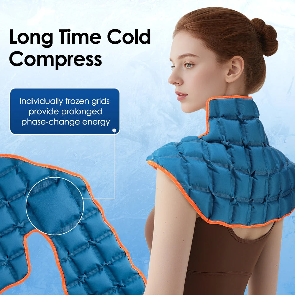 Reusable Hot and Cold Therapy Shoulder and Neck Wrap