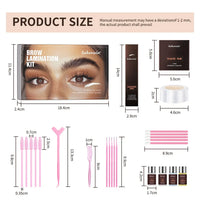 Professional Semi-Permanent Eyebrow Lamination Lifting Kit