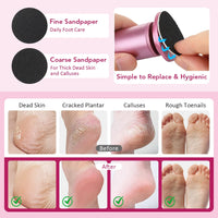 Electric Foot Callus Remover for Smooth & Soft Feet
