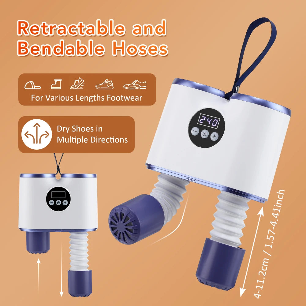 Portable Electric Shoe and Clothes Dryer - 3