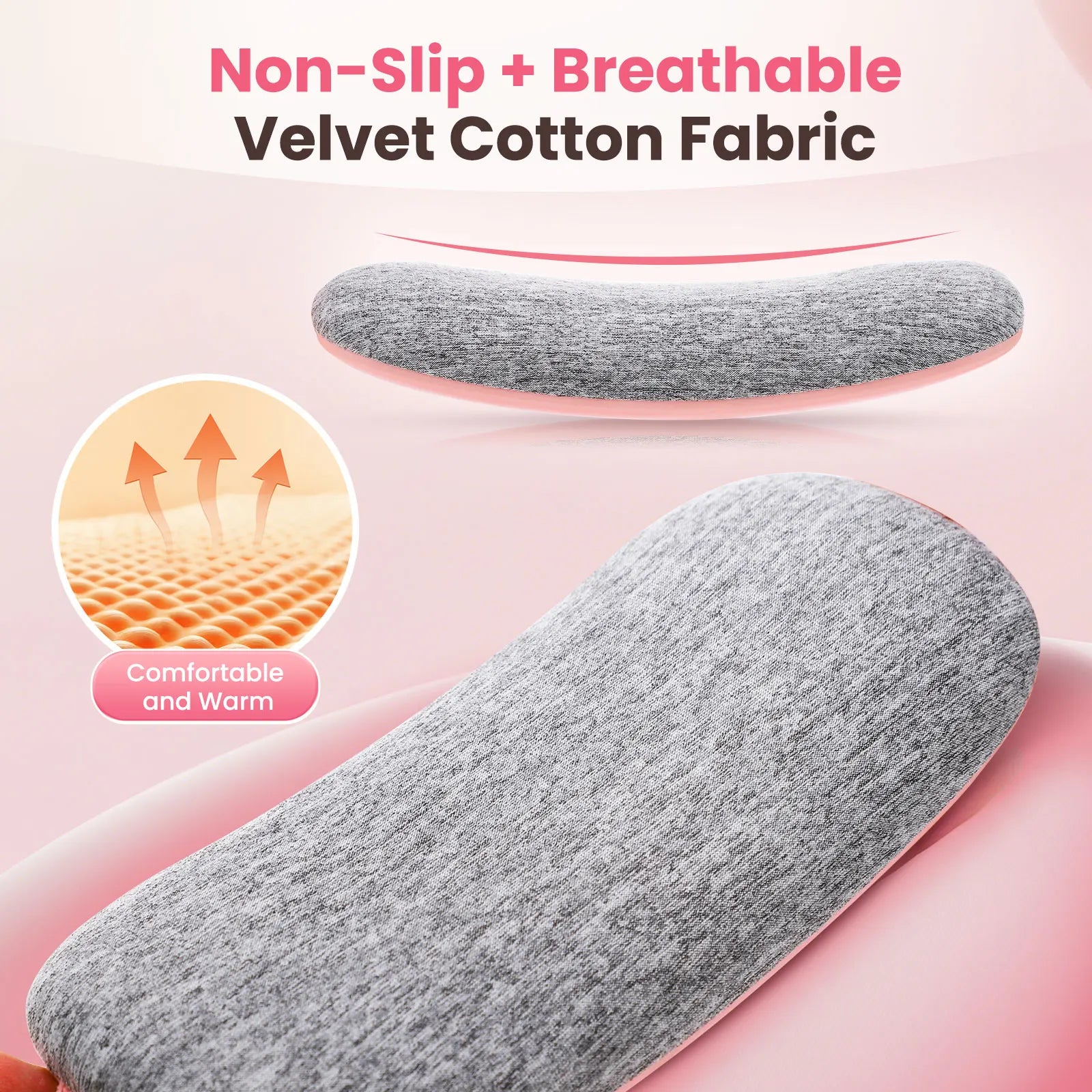Portable Heated Massage Belt for Menstrual Cramp Relief - 12