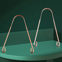 Professional Metal Tongue Scraper for Fresh Breath