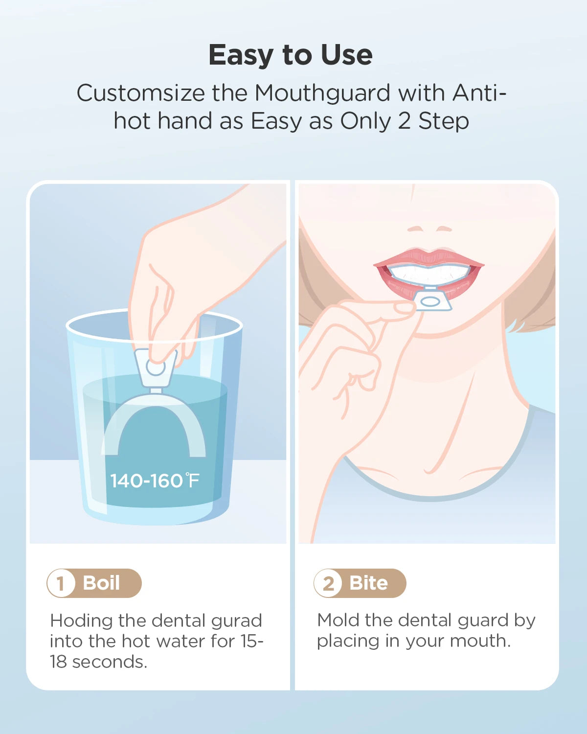 Custom Moldable Night Guard for Teeth Grinding and Bruxism - 4