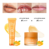 Moisturizing Lip Balm and Sleeping Mask Set for Hydrated Lips
