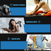 Portable Deep Tissue Percussion Massage Gun for Muscle Recovery