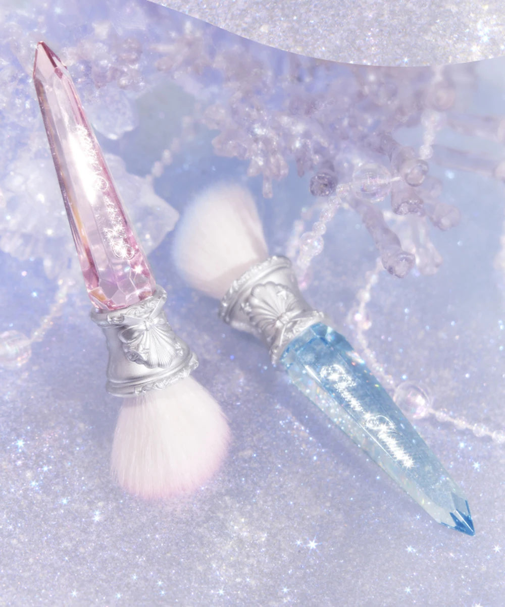 Angled Crystal Makeup Brush for Blush and Contour - 18
