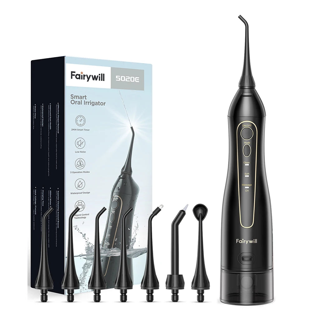 Portable Electric Water Flosser for Deep Teeth Cleaning