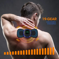 Portable Electric Muscle Massage Patch for Pain Relief