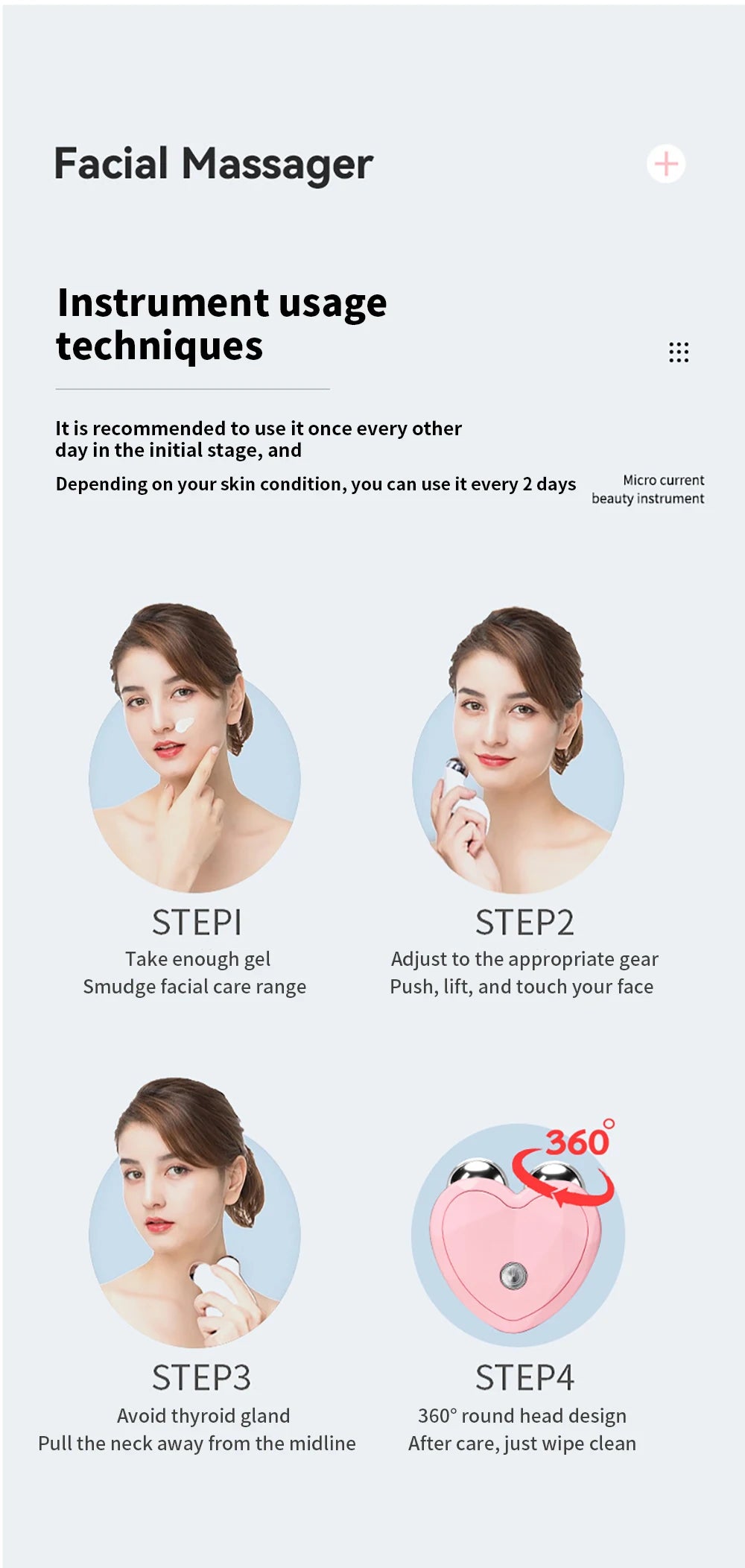 Microcurrent Facial Lifting and Tightening Device - 18
