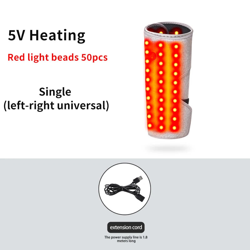 Red Light Therapy Calf Massager with Heat and Vibration - 21