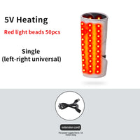 Red Light Therapy Calf Massager with Heat and Vibration