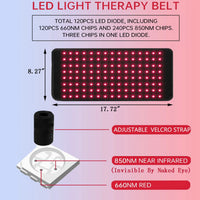 Portable Red & Infrared Light Therapy Recovery Wrap