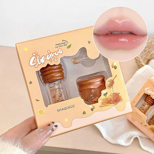 Honey Moisturizing Lip Care Repair Set