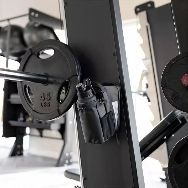 Magnetic Gym Bag for Water Bottle and Phone - 14