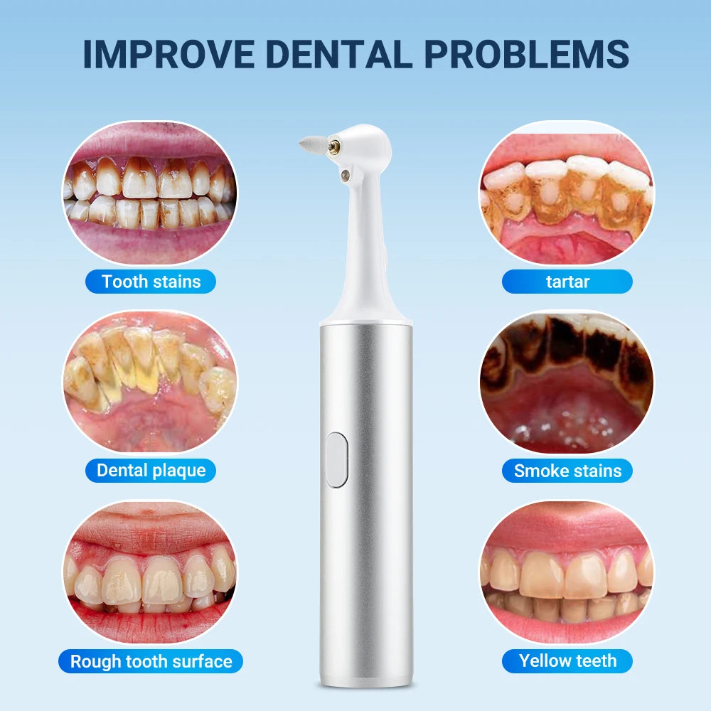 Electric Dental Plaque Remover and Teeth Whitening Polisher - 5