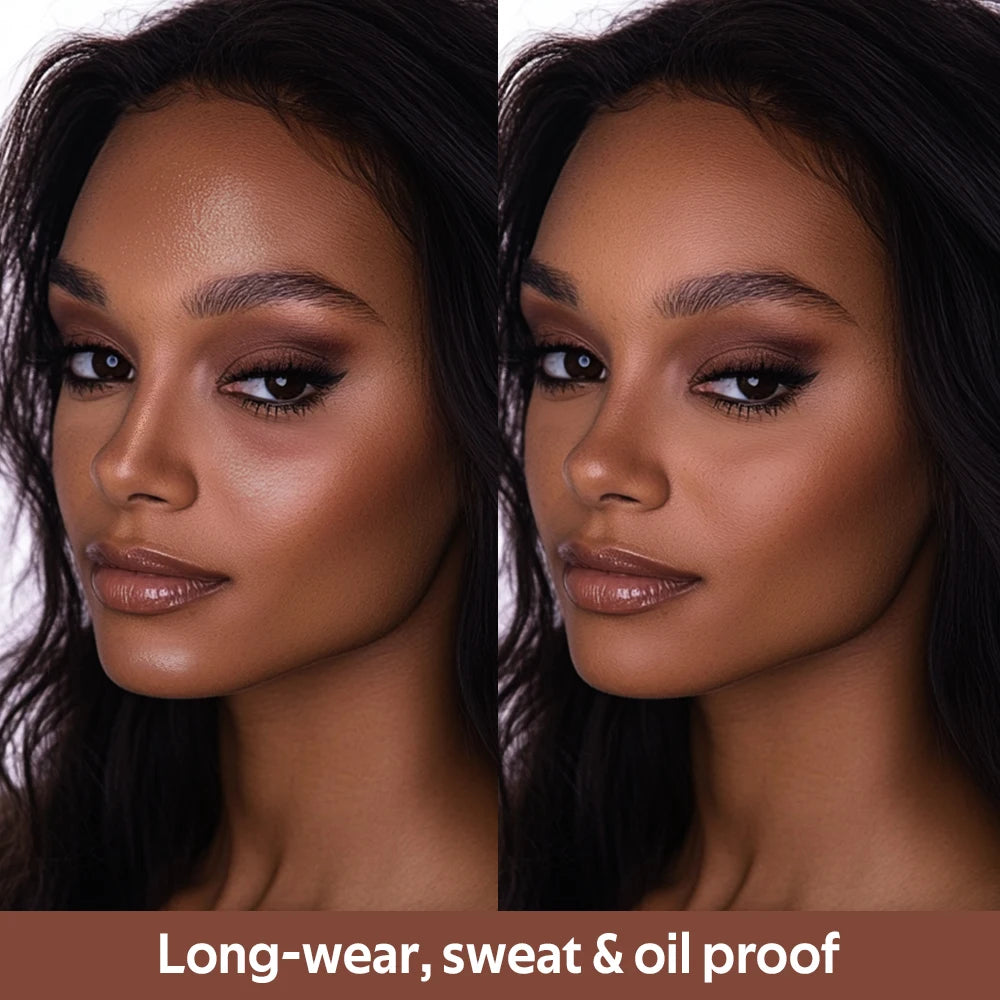 Matte Bronzer Powder for Face Contouring and Shading - 26