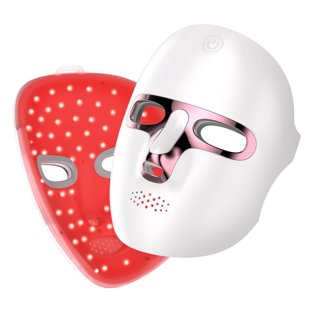 7-Color Photon LED Face and Neck Rejuvenation Mask - 18