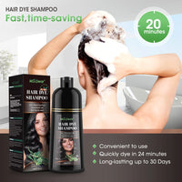 Instant Herbal Hair Color Dye Shampoo