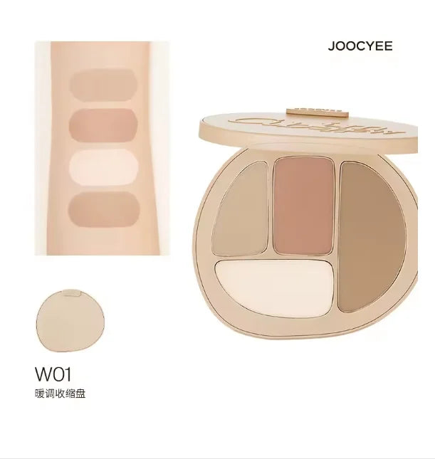 Smoky Amber 8-Color Eyeshadow Palette for Long-Lasting Glam - 16