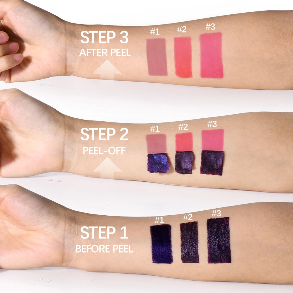Waterproof Peel-Off Matte Lip Stain - 2