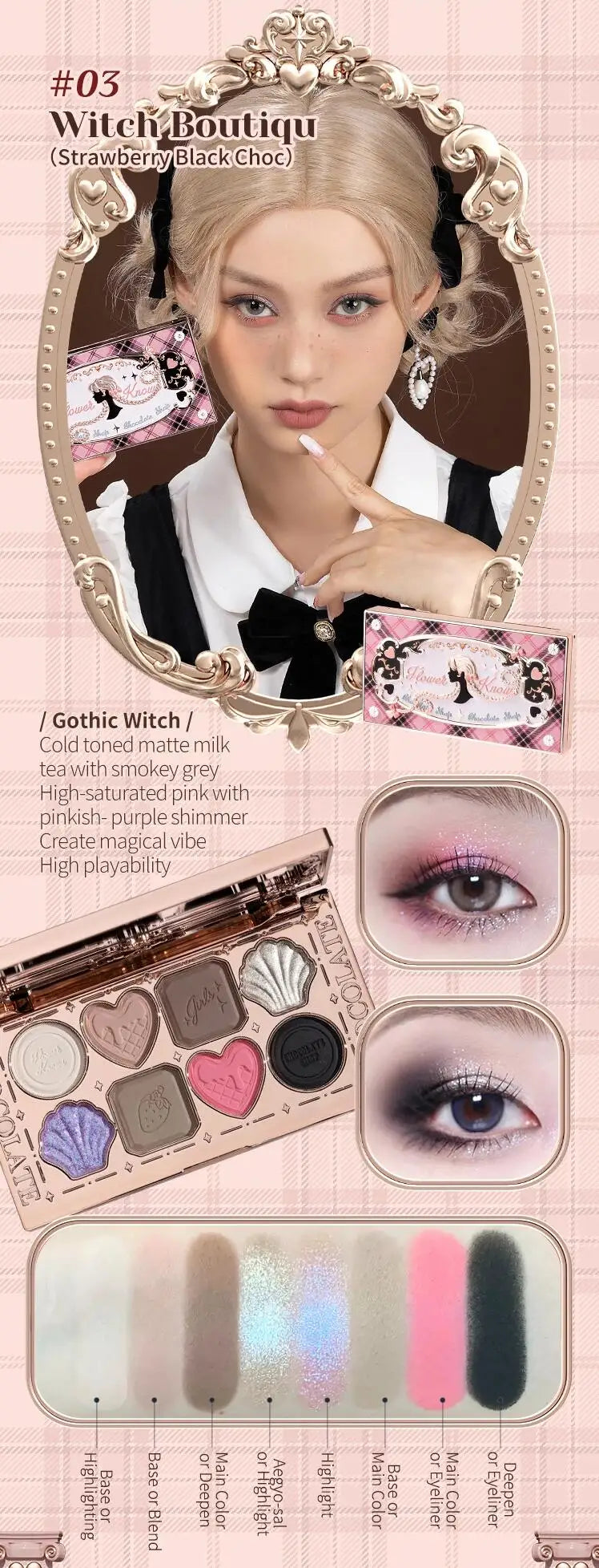 6-Color Shell Pearl Eyeshadow Palette for Long-Lasting Makeup - 26