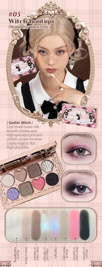 6-Color Shell Pearl Eyeshadow Palette for Long-Lasting Makeup