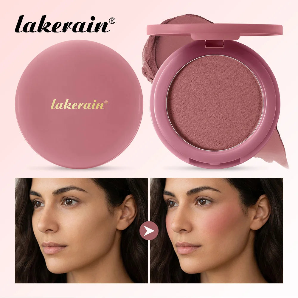 Matte Bouncy Cream-to-Powder Blush for Natural Glow - 4