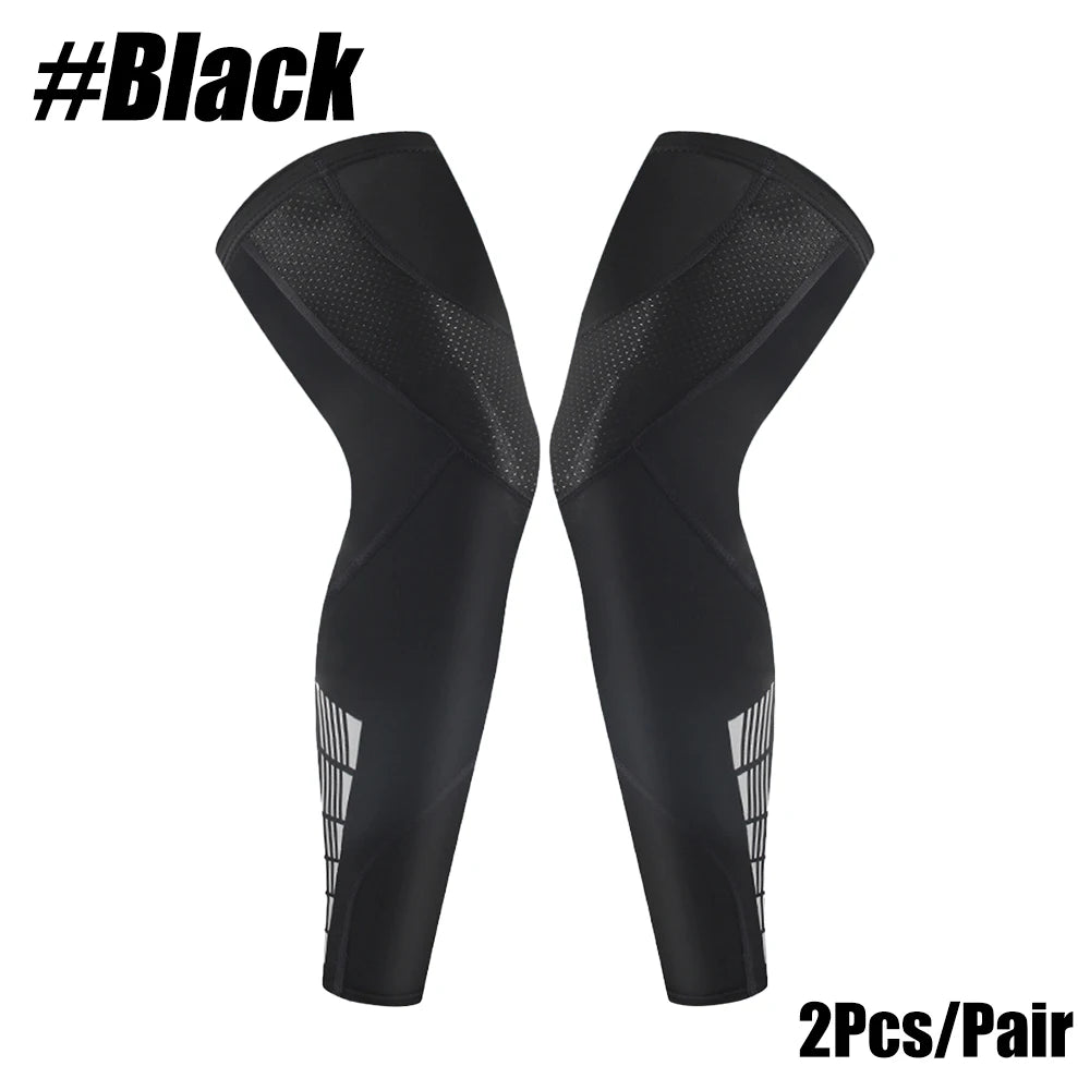 Full Leg Compression Sleeves for Sports and Recovery - 22