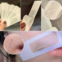 Pain-Free Hair Removal Wax Strips for Face and Body